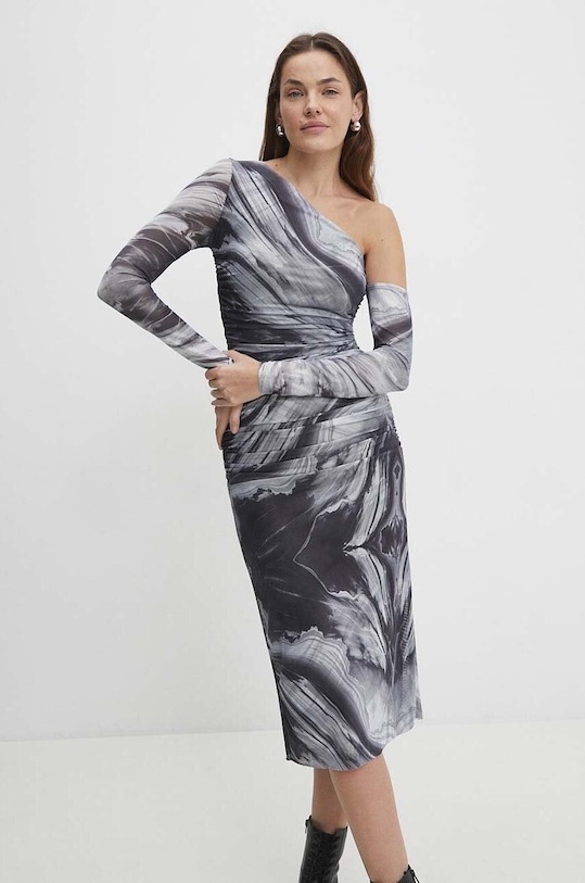Answear.LAB sukienka 4222.iw szary WW24