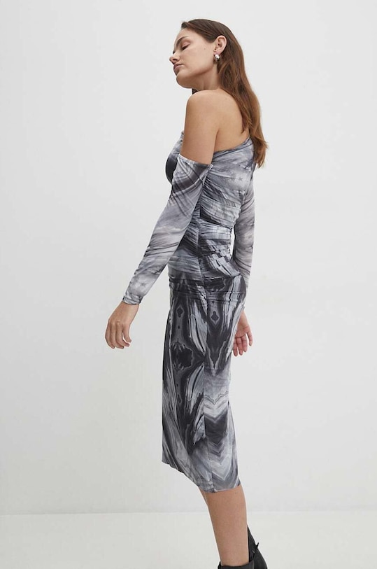 Odzież Answear.LAB sukienka 4222.iw szary