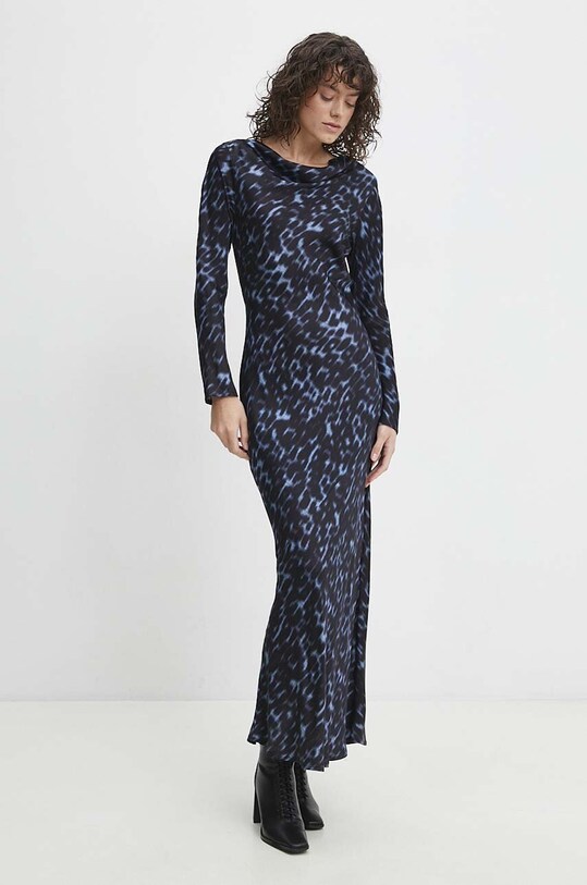Answear Lab rochie maxi negru 91170.iw