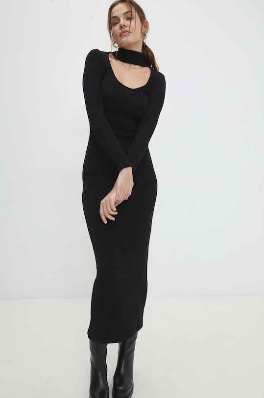 Answear.LAB sukienka sng.sud2.tjs czarny