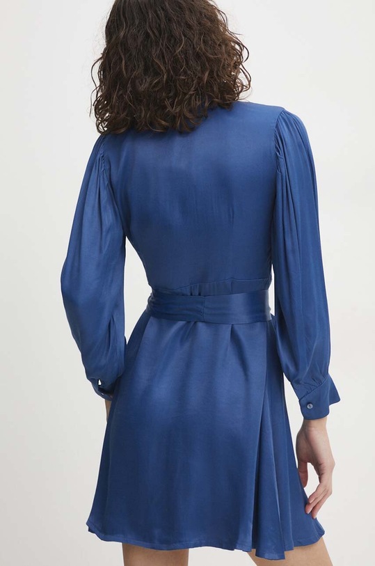 Odzież Answear Lab sukienka SNG3.sud.tjs granatowy