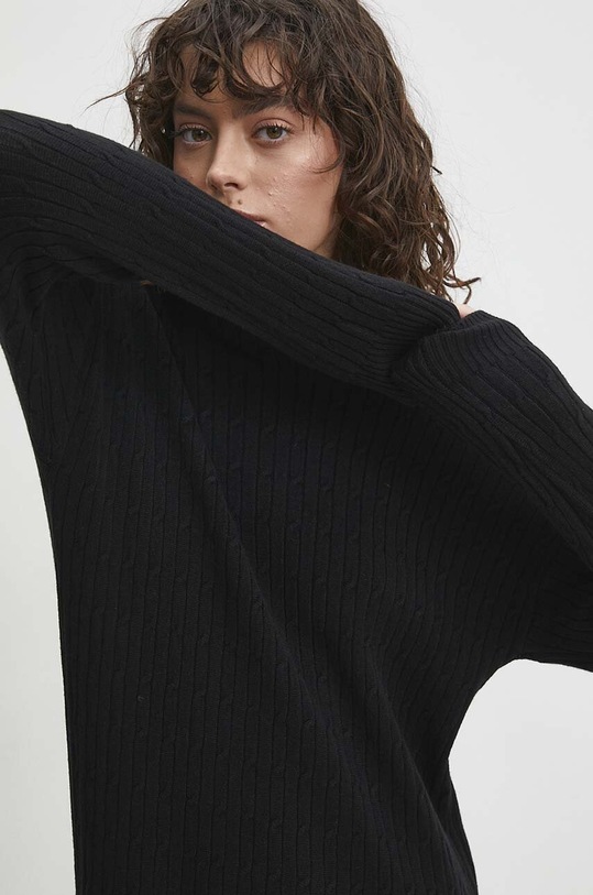 Answear.LAB sukienka czarny 3001.HWK