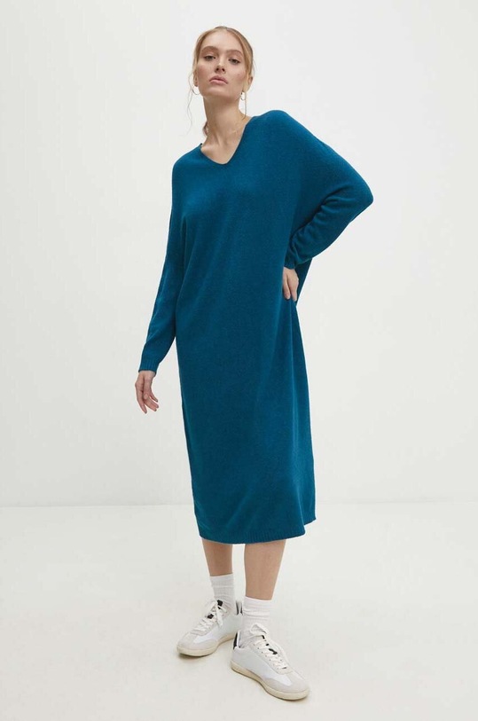 Šaty Answear.LAB G515.HWK tyrkysová WW24