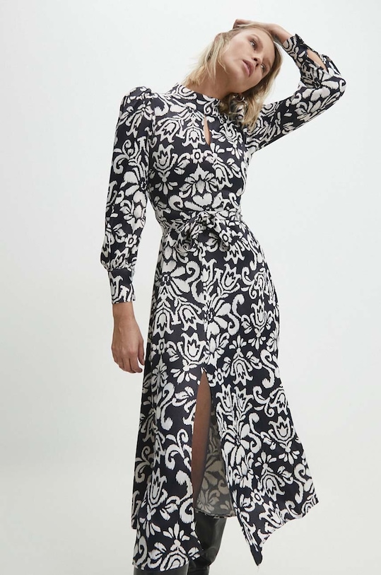 Answear Lab sukienka casual czarny sng.sud02k.tjs