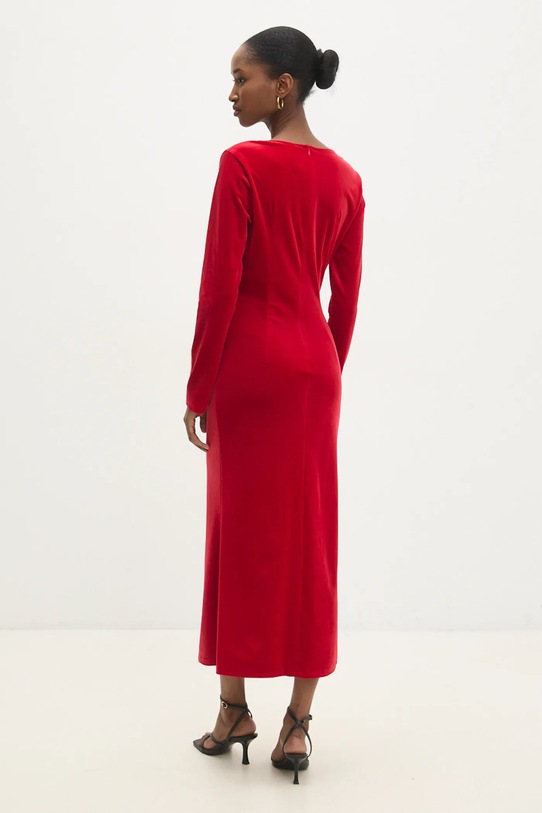 Odjeća Haljina od velura Answear.LAB r10314.FKK crvena