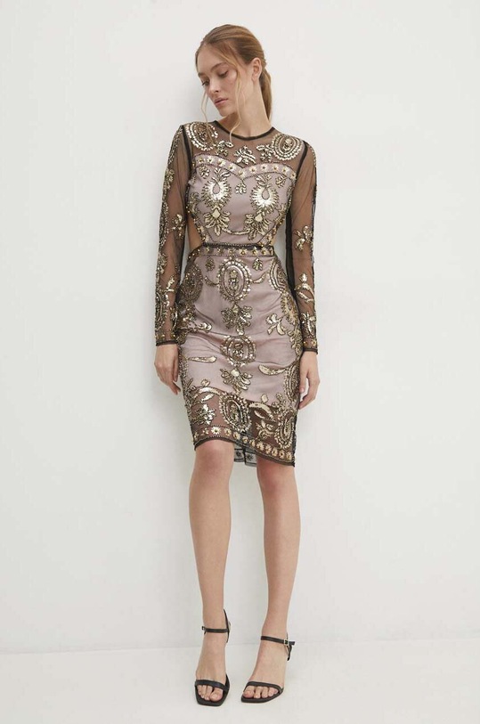 Рокля Answear Lab 20214.FKK черен WW24