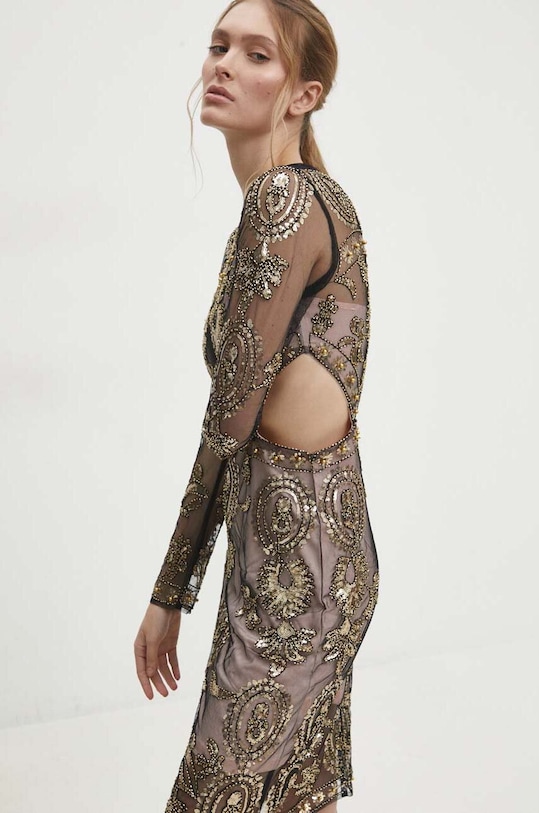 Рокля Answear Lab черен 20214.FKK