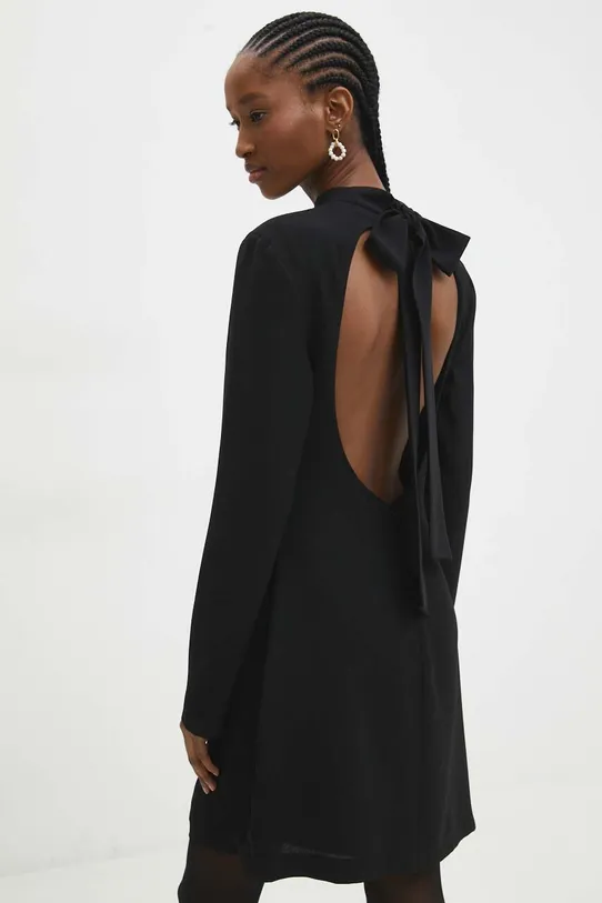 Answear Lab rochie negru 111212.TWK