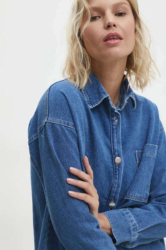 Answear Lab sukienka jeansowa 9141.TKK niebieski