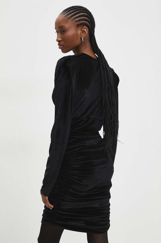 Îmbrăcăminte Answear Lab rochie de catifea 7002.TKK negru