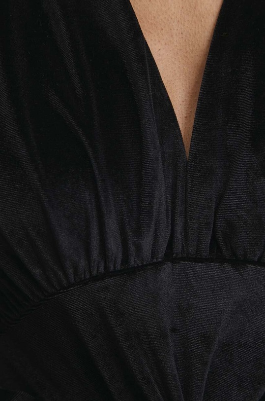 Answear Lab rochie de catifea 7002.TKK negru