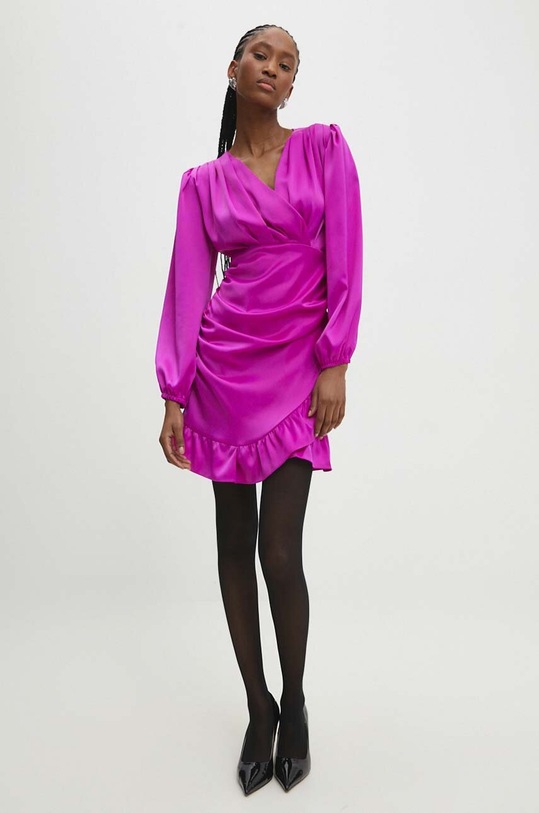 Answear.LAB sukienka 10389.TKK różowy WW24