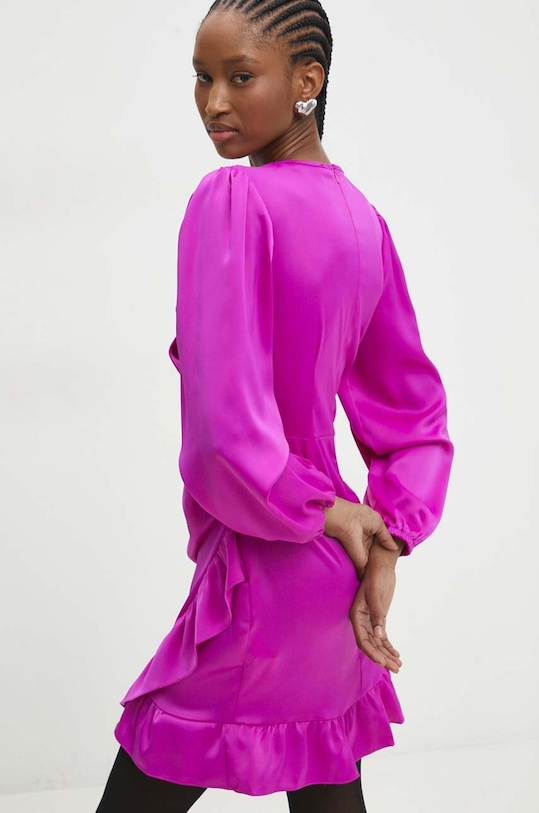 Odzież Answear.LAB sukienka 10389.TKK różowy