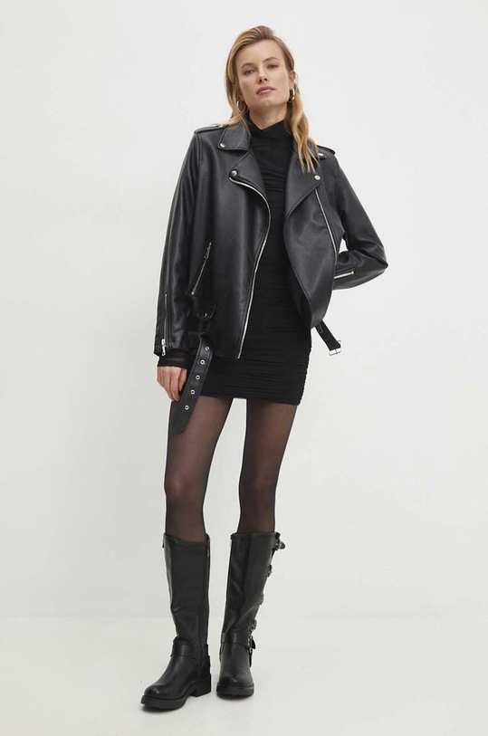 Answear Lab rochie negru 18576.tjs