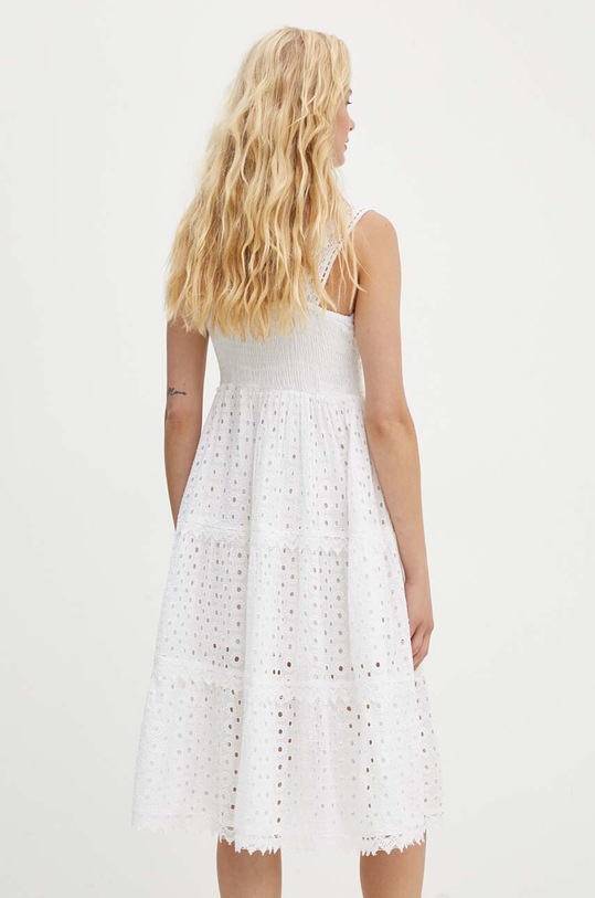 Odzież Answear.LAB sukienka bawełniana 4074.HWK biały