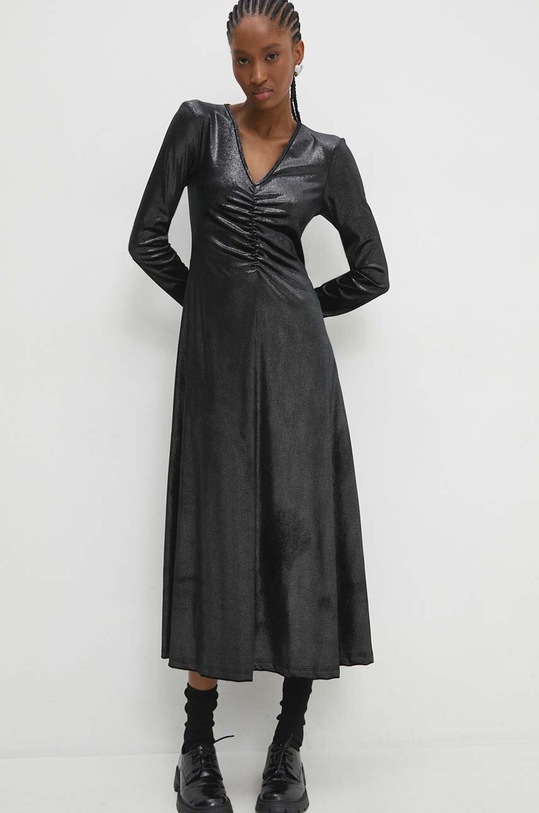 Answear Lab sukienka AB2068.idb czarny WW24