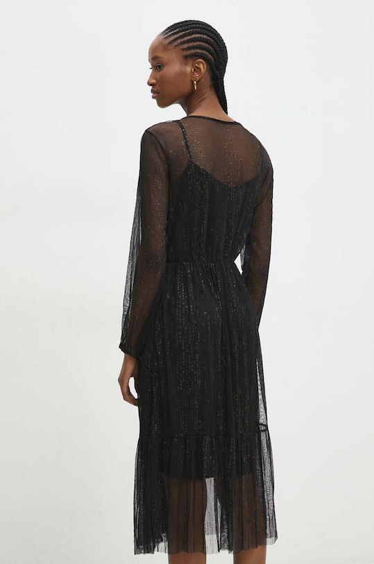 Odzież Answear Lab sukienka 15393.HWK czarny