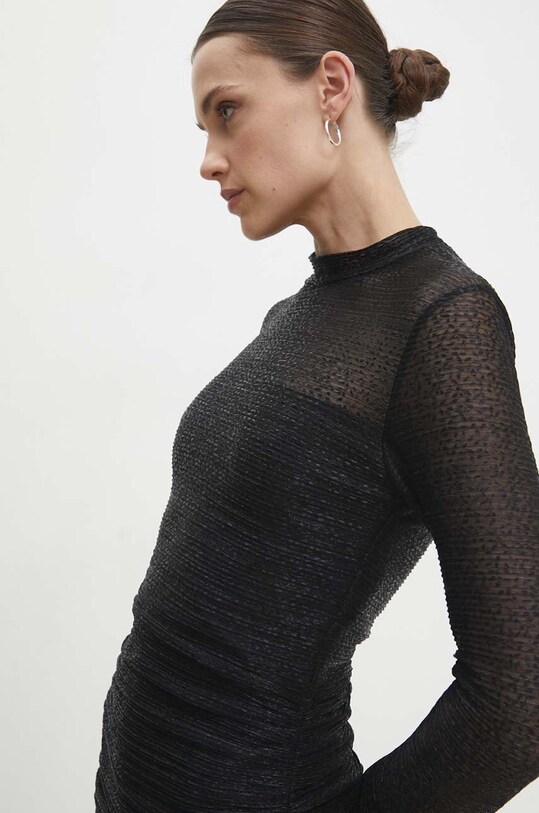Answear Lab rochie negru 72223.HWK