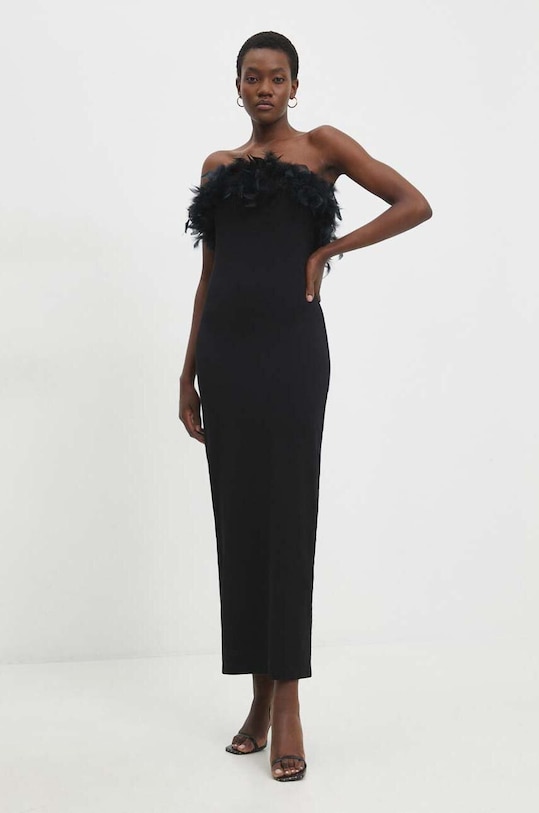 Answear Lab sukienka L8237.HWK czarny WW24