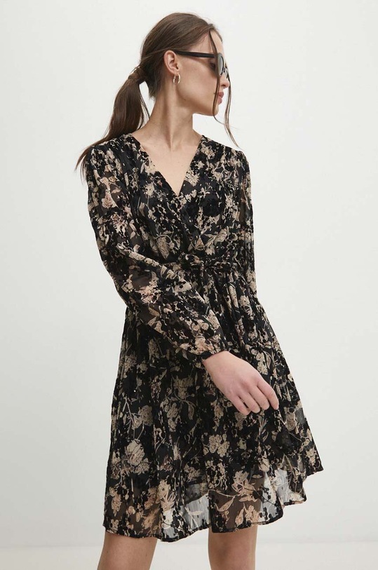 Šaty Answear.LAB mini černá C6133.HWK