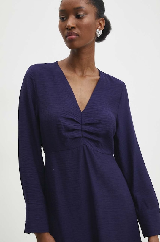 Šaty Answear.LAB námořnická modř mutely.fjs