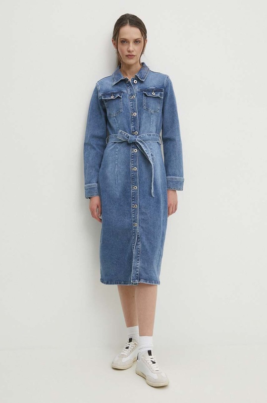 Answear Lab sukienka jeansowa hm6577.fjs niebieski WW24