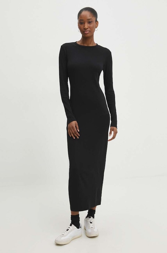 Answear Lab sukienka z elastanem czarny LDRJ.149ALEX.gdb