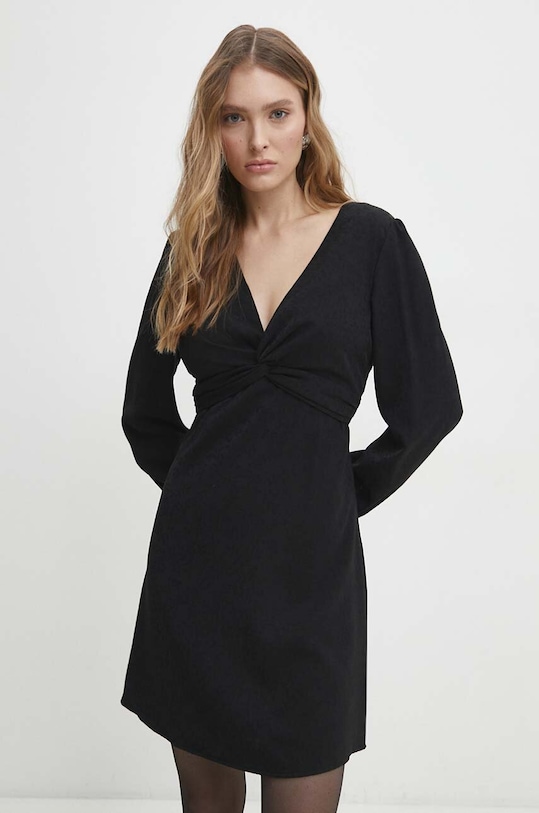 Answear Lab rochie 4019D.fkk negru WW24