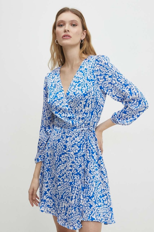 Answear.LAB sukienka niebieski mj28503.FKK