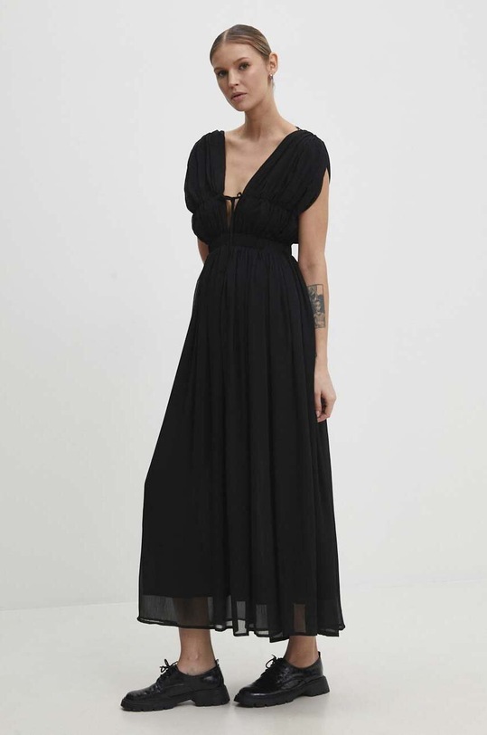 Answear.LAB sukienka 22201yr.fkk czarny WW24