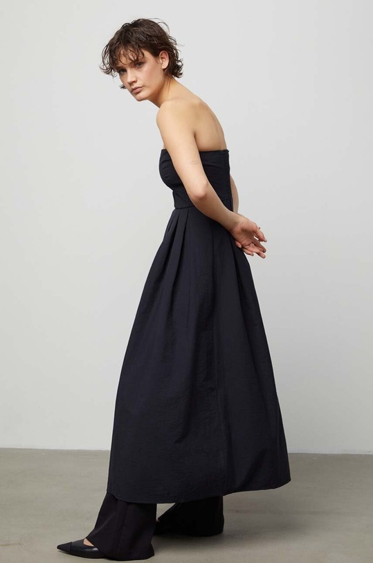 Answear Lab sukienka bawełniana 24y31967.tdb czarny WW24