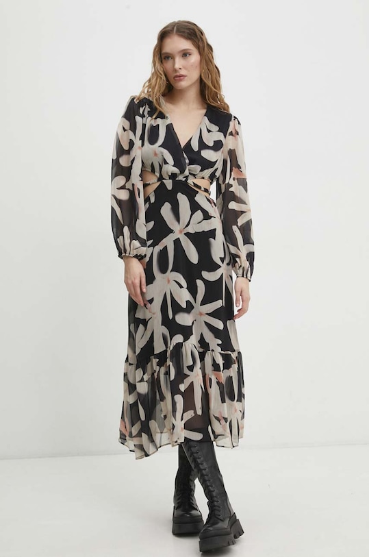 Šaty Answear.LAB 24y31962.tdb černá WW24