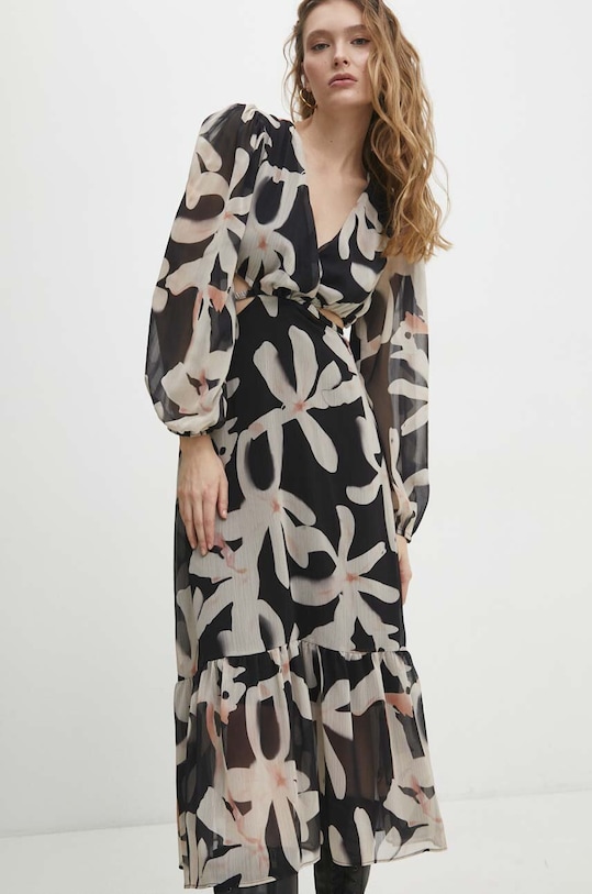 Šaty Answear.LAB černá 24y31962.tdb