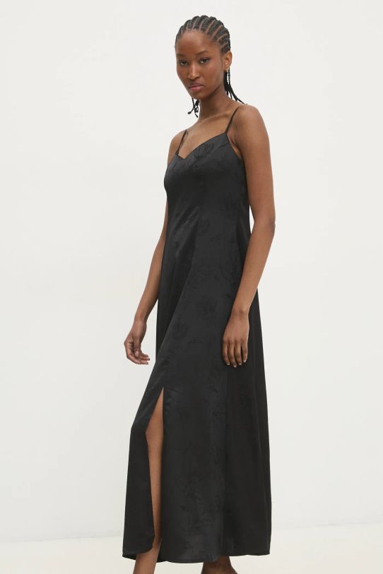 Answear Lab rochie maxi negru 37168jr.FKK