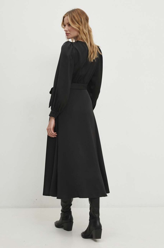 Odzież Answear Lab sukienka 37005lr.FKK czarny