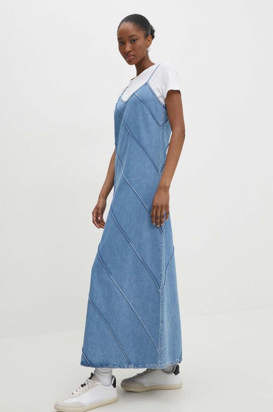 Answear.LAB sukienka jeansowa niebieski 6770.TKK