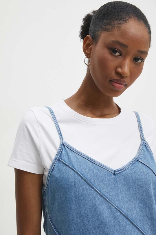 Answear.LAB sukienka jeansowa 6770.TKK niebieski