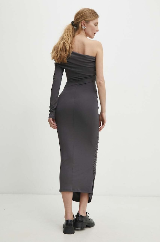 Answear.LAB sukienka 00236.TKK szary WW24