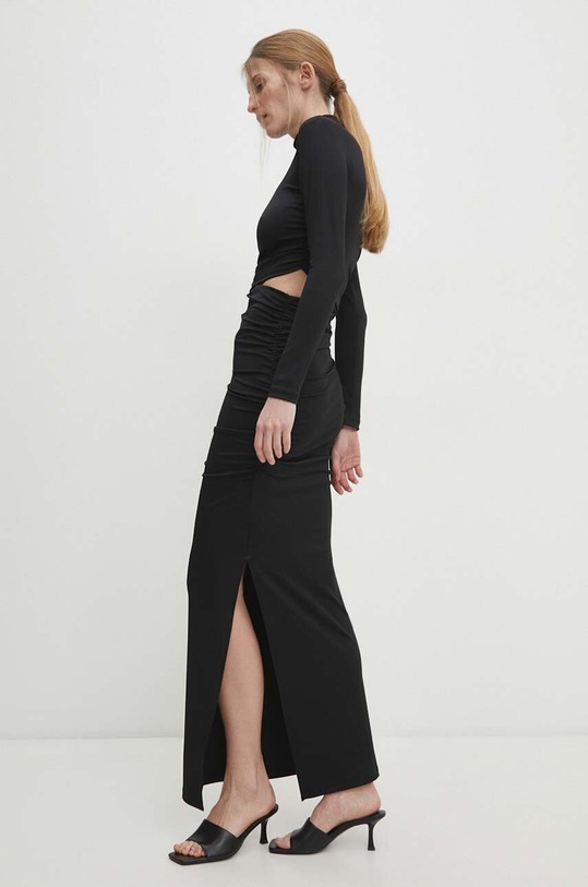 Answear.LAB sukienka 00201.TKK czarny WW24