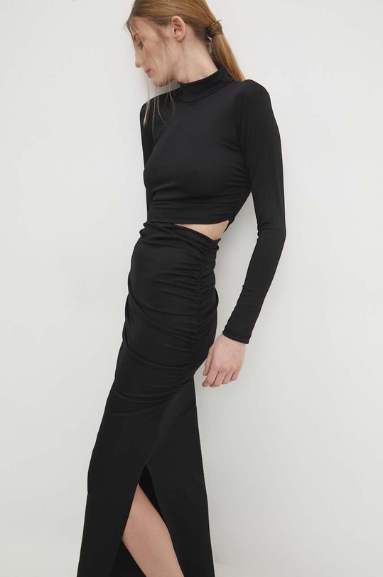 Answear.LAB sukienka czarny 00201.TKK