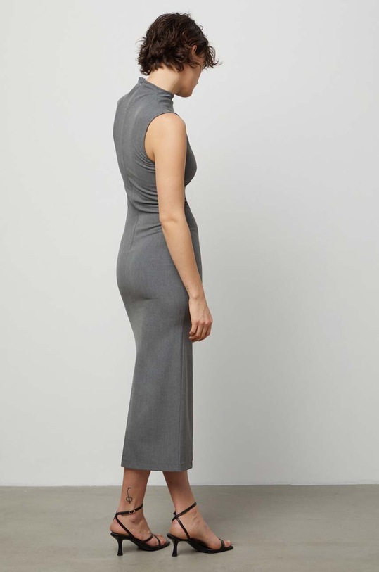 Одяг Сукня з вовною Answear Lab 12222.td сірий