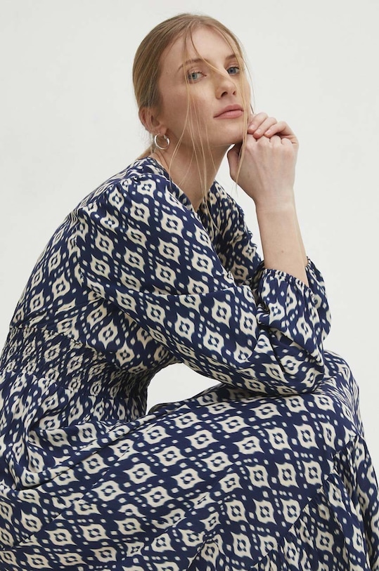 Answear Lab sukienka niebieski 9287.HKK