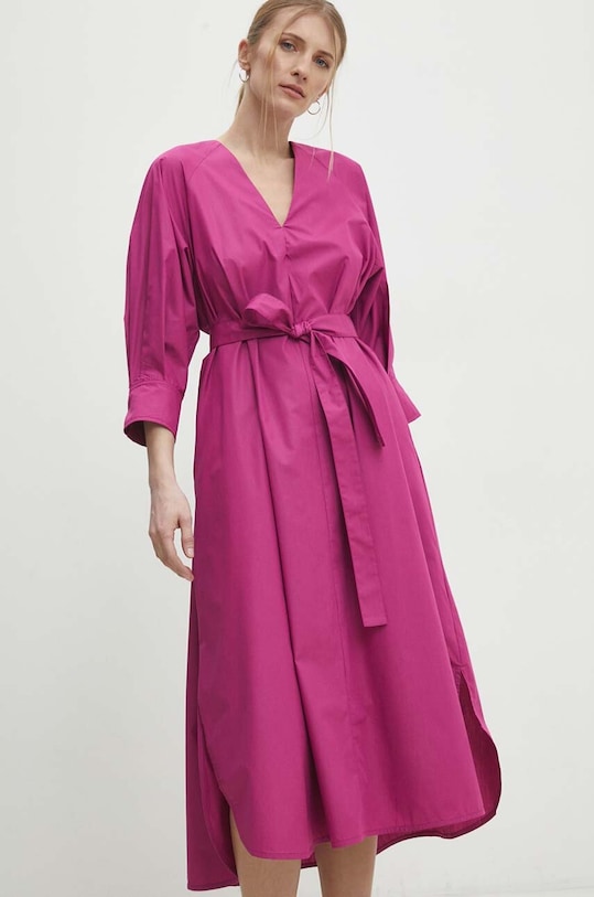 Šaty Answear.LAB 9355.IKK ružová WW24