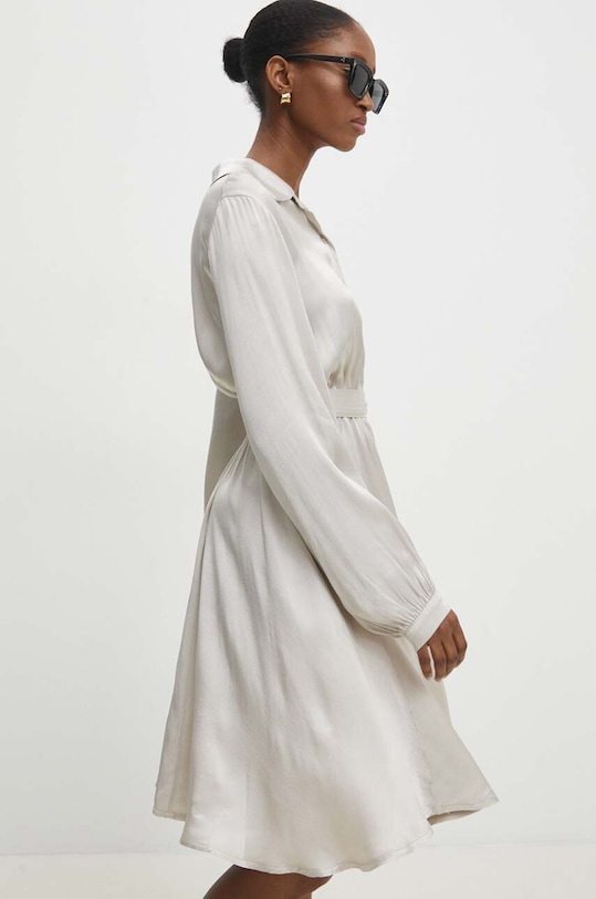 Answear Lab sukienka beżowy 2237.ijs