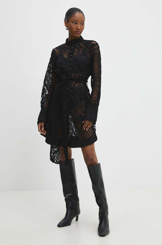 Одяг Бавовняна сукня Answear Lab 2266.iw чорний