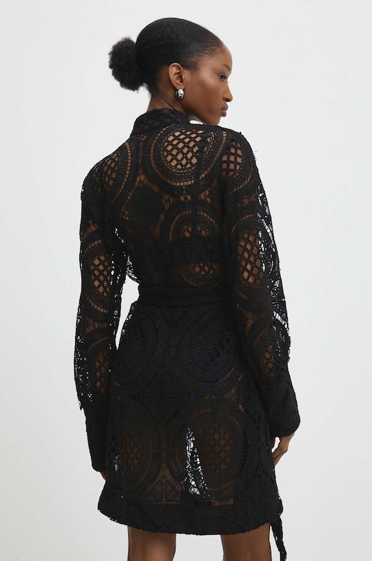 Бавовняна сукня Answear Lab чорний 2266.iw