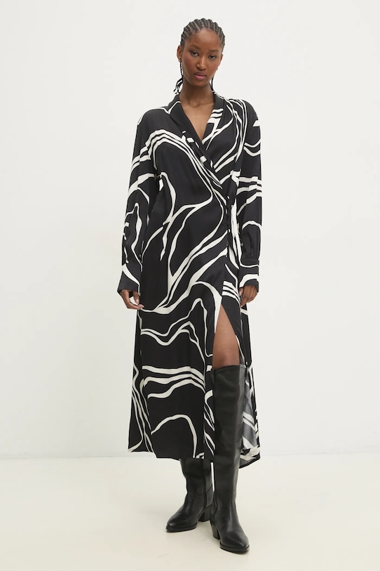 Answear Lab rochie 712.ijs negru WW24