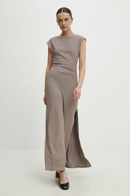 Answear Lab rochie bej 92072.IW