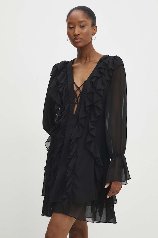 Answear Lab sukienka casual czarny 81166.IW