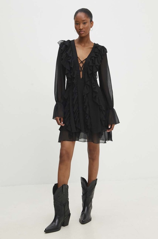 Answear Lab sukienka 81166.IW czarny WW24